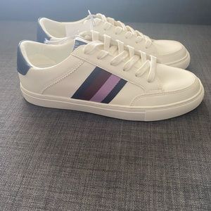 Brand new white sneakers